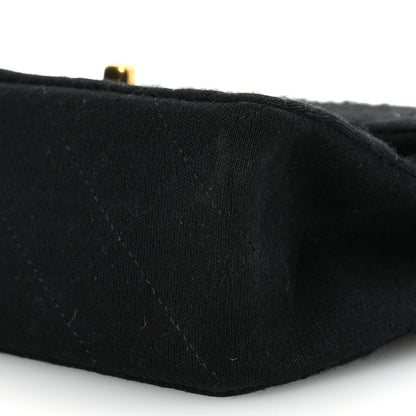 Chanel Jersey Quilted Mini Square Flap Black 10 of 12