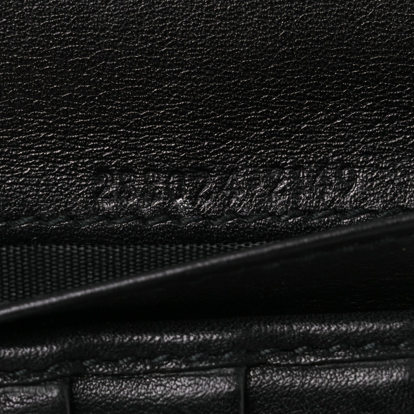 Guccissima Twins Continental Flap Wallet Black