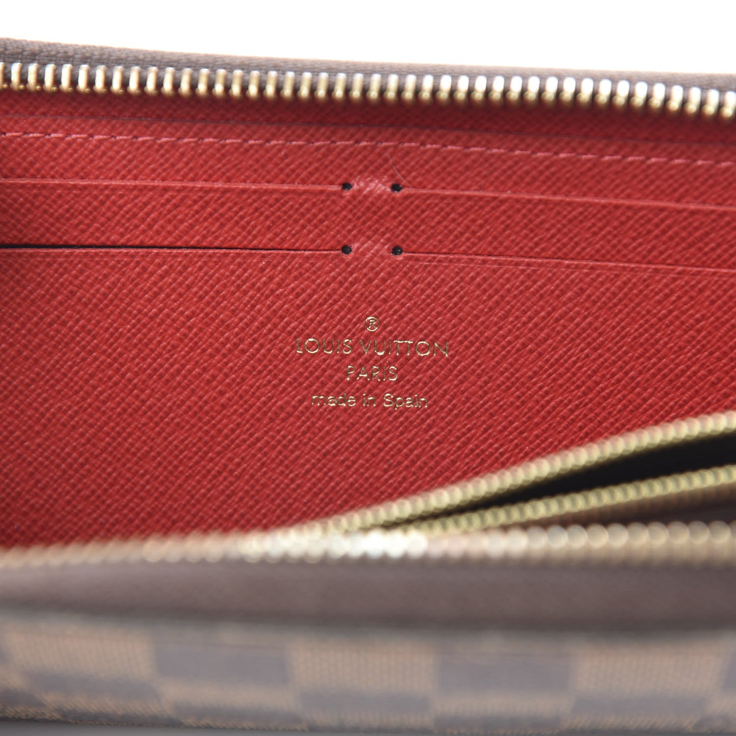 Damier Ebene Clemence Wallet