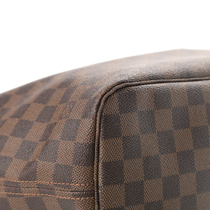 Louis Vuitton Damier Ebene Neo Neverfull MM Rose Ballerine 10 of 20