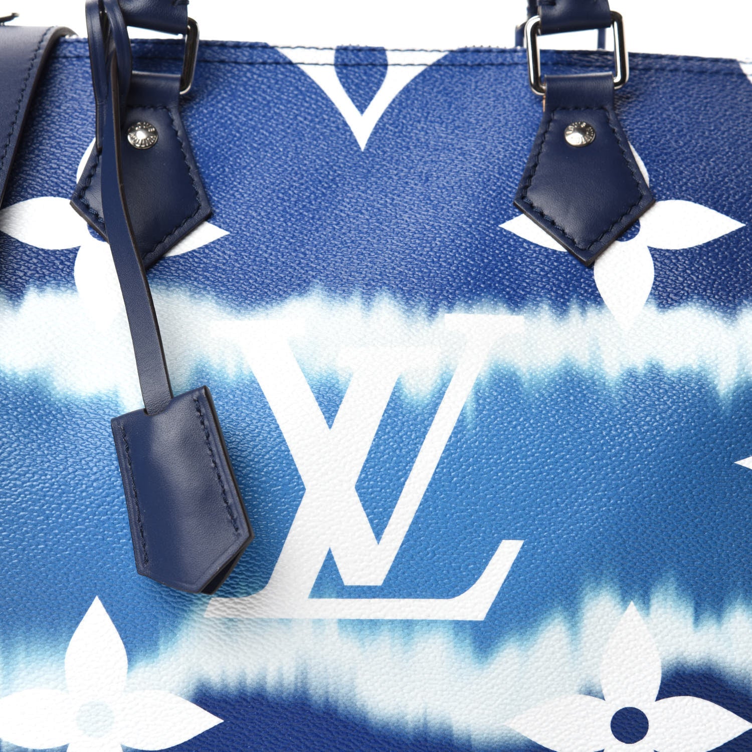 Louis Vuitton Monogram Escale Speedy Bandouliere 30 Blue 10 of 10