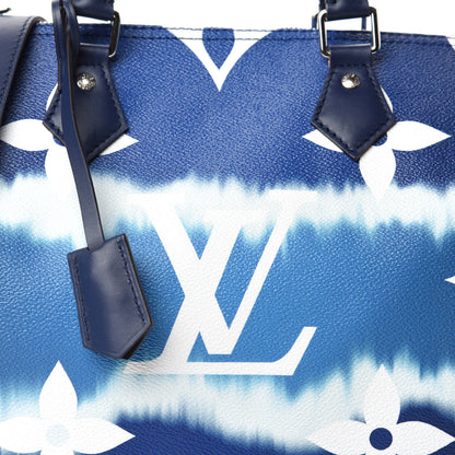 Louis Vuitton Monogram Escale Speedy Bandouliere 30 Blue 10 of 10