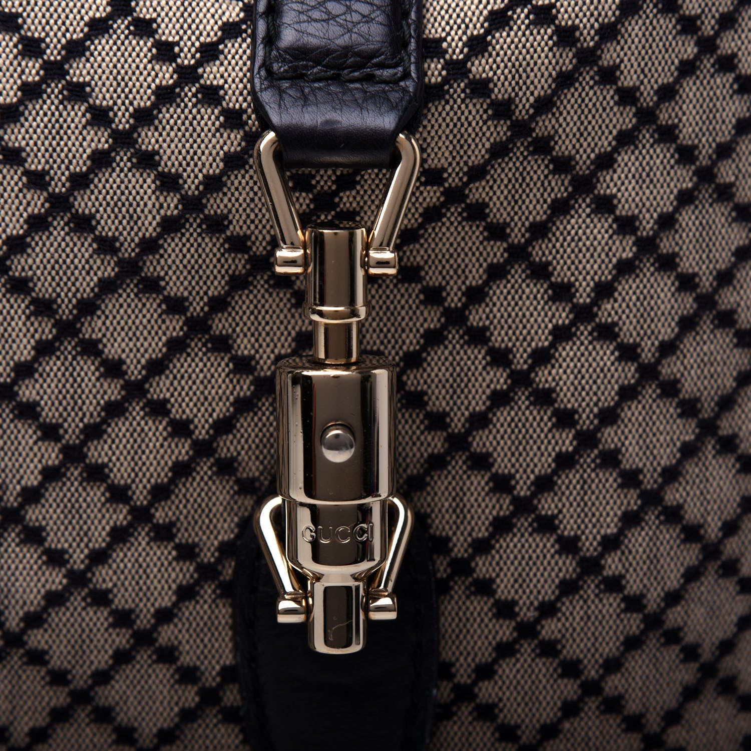 Gucci Diamante Medium New Jackie Shoulder Bag Black 10 of 10