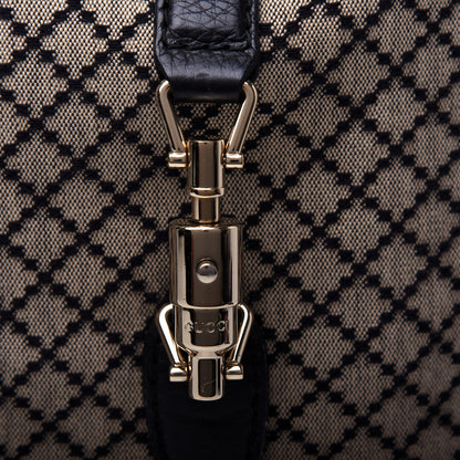 Gucci Diamante Medium New Jackie Shoulder Bag Black 10 of 10