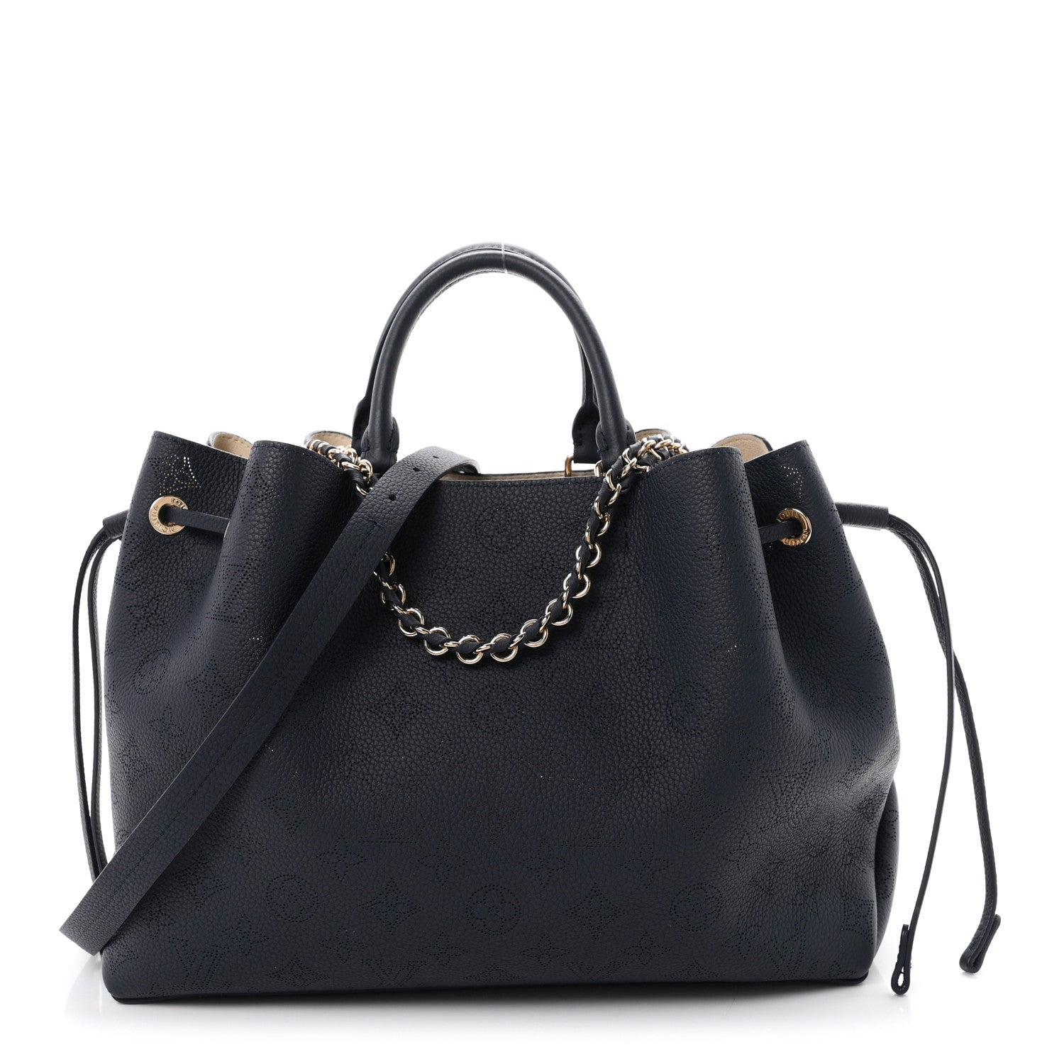 Louis Vuitton Mahina Bella Tote Navy 1 of 9