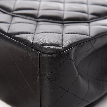 Chanel Lambskin Quilted Maxi Double Flap Black 15 of 17