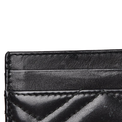Gucci Calfskin Matelasse GG Marmont Card Holder Black 7 of 10