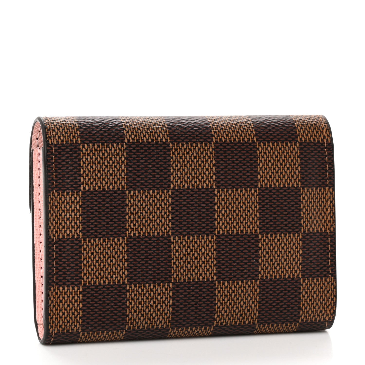 Louis Vuitton Damier Ebene Rosalie Coin Purse Rose Ballerine 3 of 6
