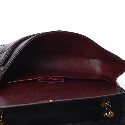 Chanel Lambskin Quilted Medium Double Flap Black 6 of 8