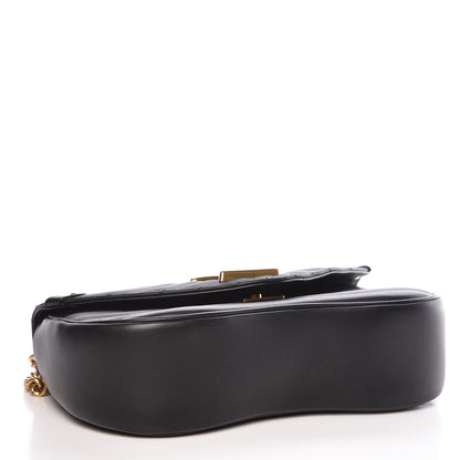 Louis Vuitton Calfskin New Wave Chain MM Black 4 of 10