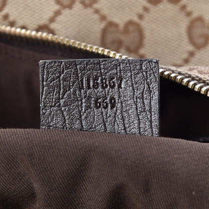 Gucci Monogram Medium Horsebit Chain Hobo Dark Brown 8 of 16