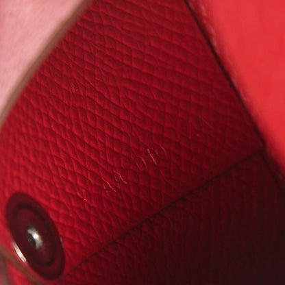 Hermes Epsom Bastia Coin Purse Rouge Casaque 6 of 8