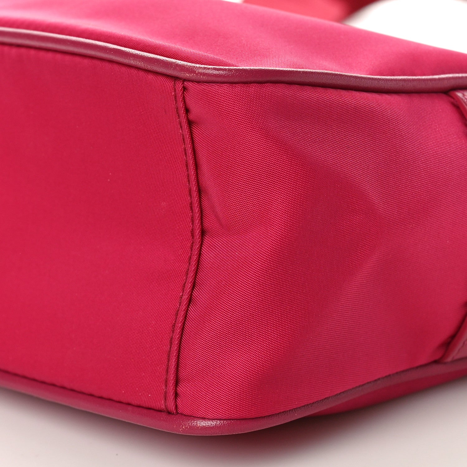 Prada Tessuto Nylon Soft Calf Camera Bag Ibisco 10 of 10