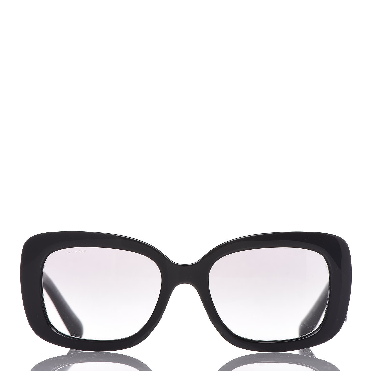 Prada Acetate Baroque Sunglasses SPR 27O Black 3 of 7