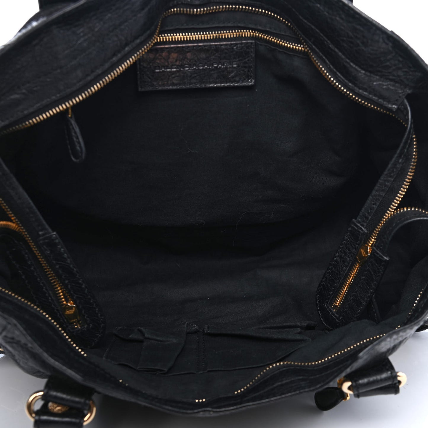 Agneau Giant 12 Gold Hardware Part Time Black