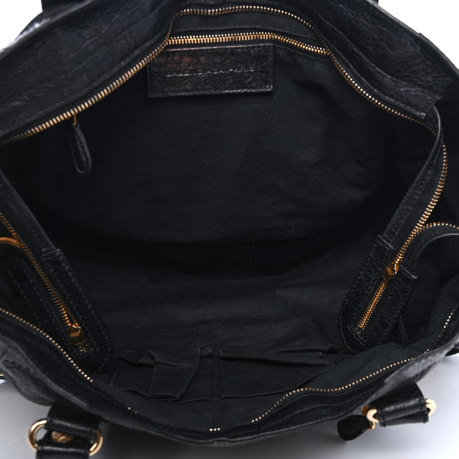Balenciaga Agneau Giant 12 Gold Hardware Part Time Black 4 of 4