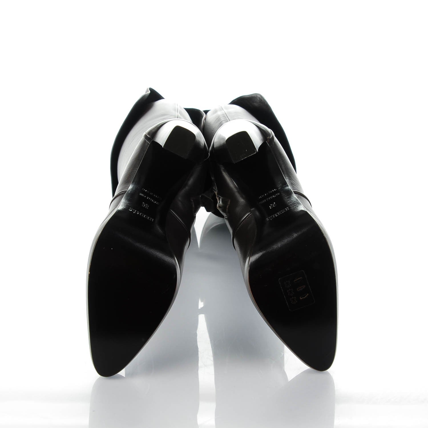 Hermes Calfskin High Heel Boots 38 Ebene 6 of 7