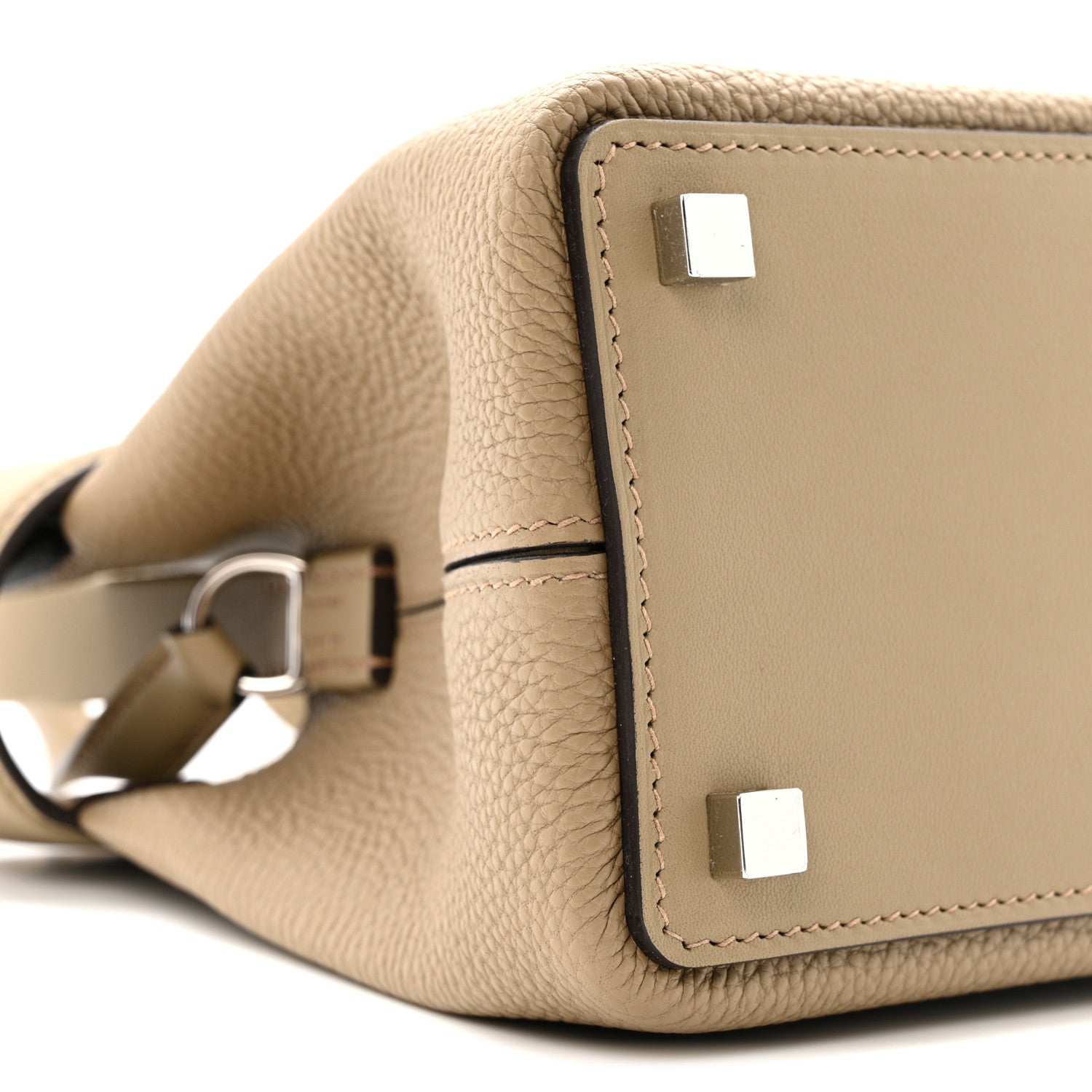 Hermes Togo Swift Medor Bag Beige Marfa 9 of 11