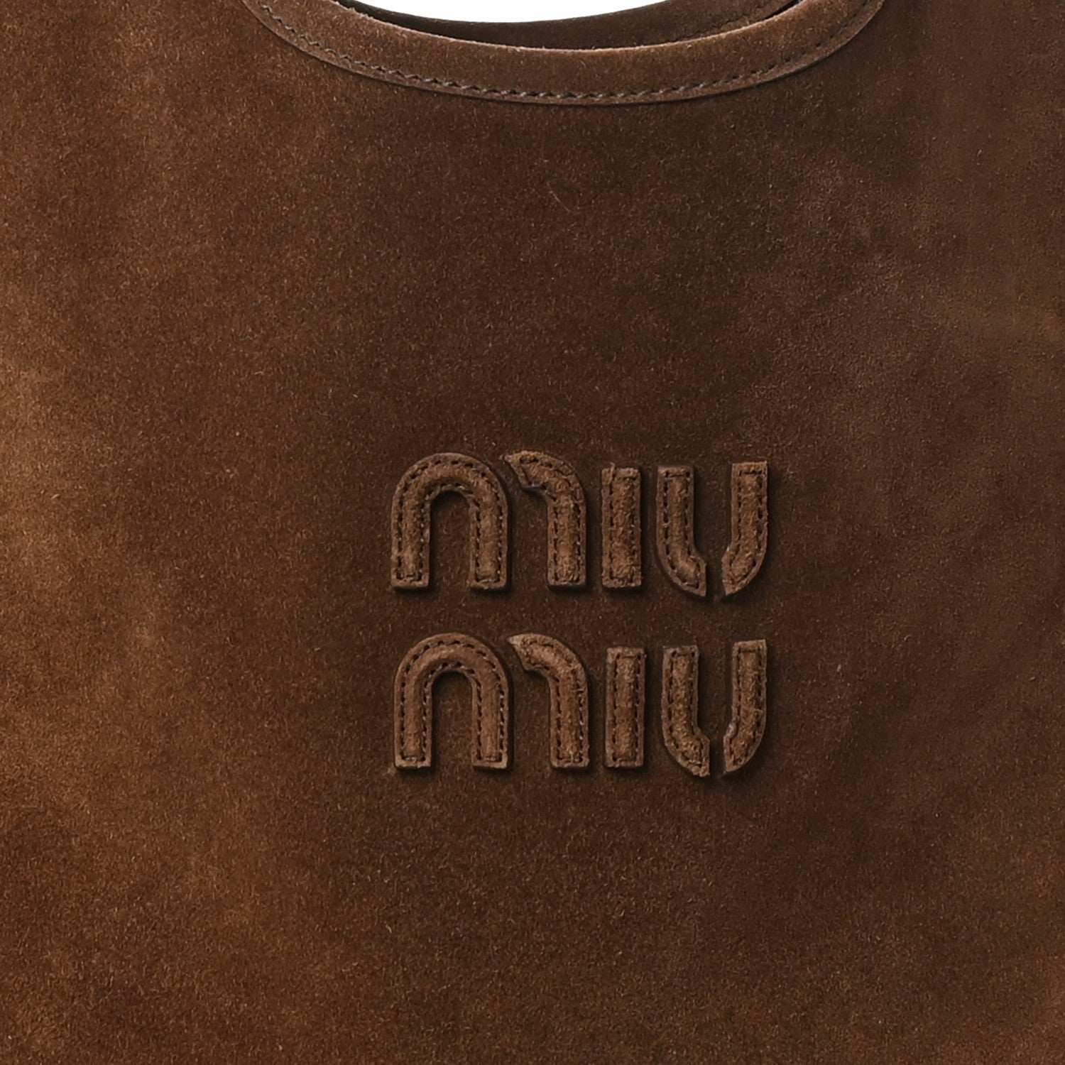Miu Miu Camoscio Ivy Tote Cacao 7 of 10