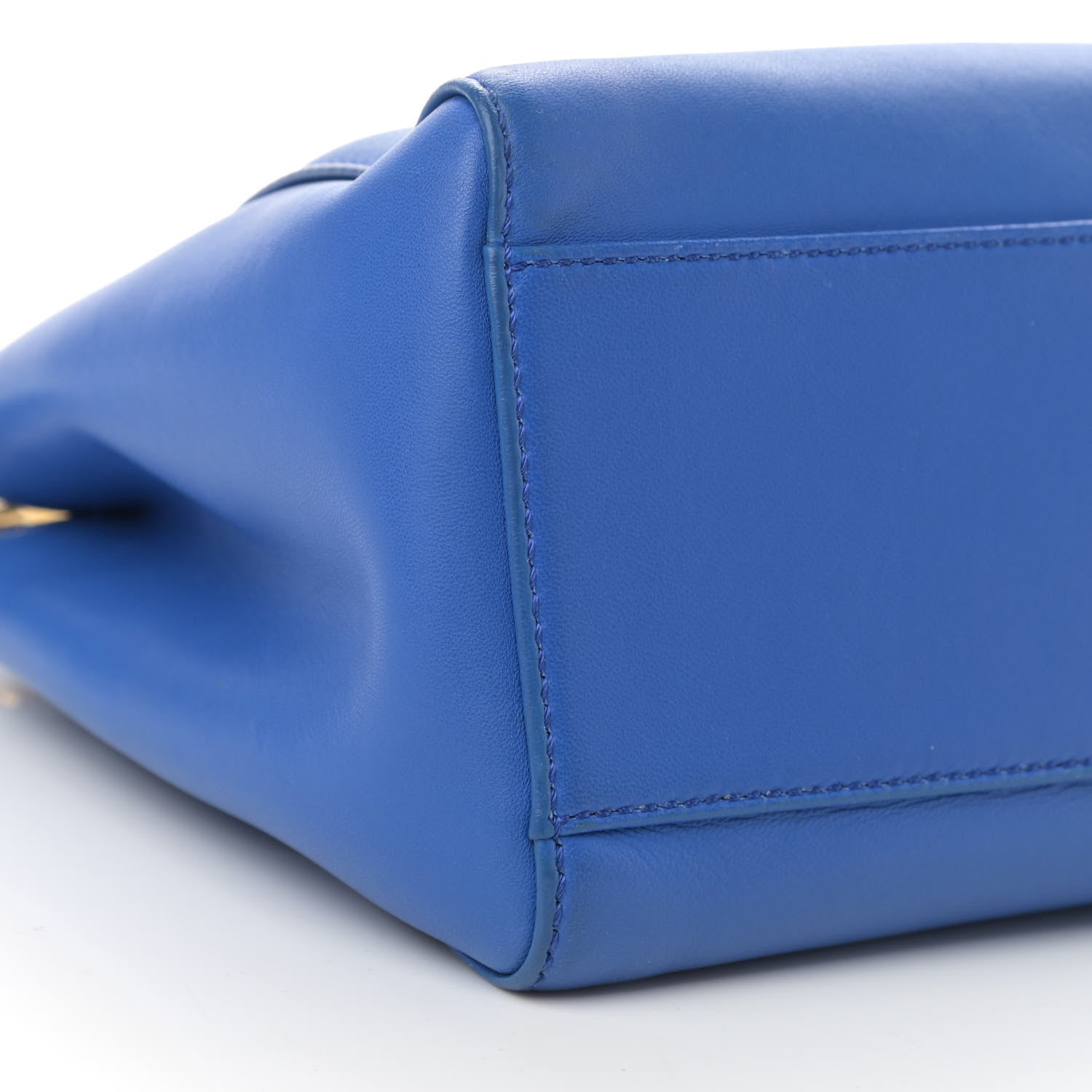 Fendi Nappa Mini Peekaboo Iconic Satchel Bleuette 9 of 14