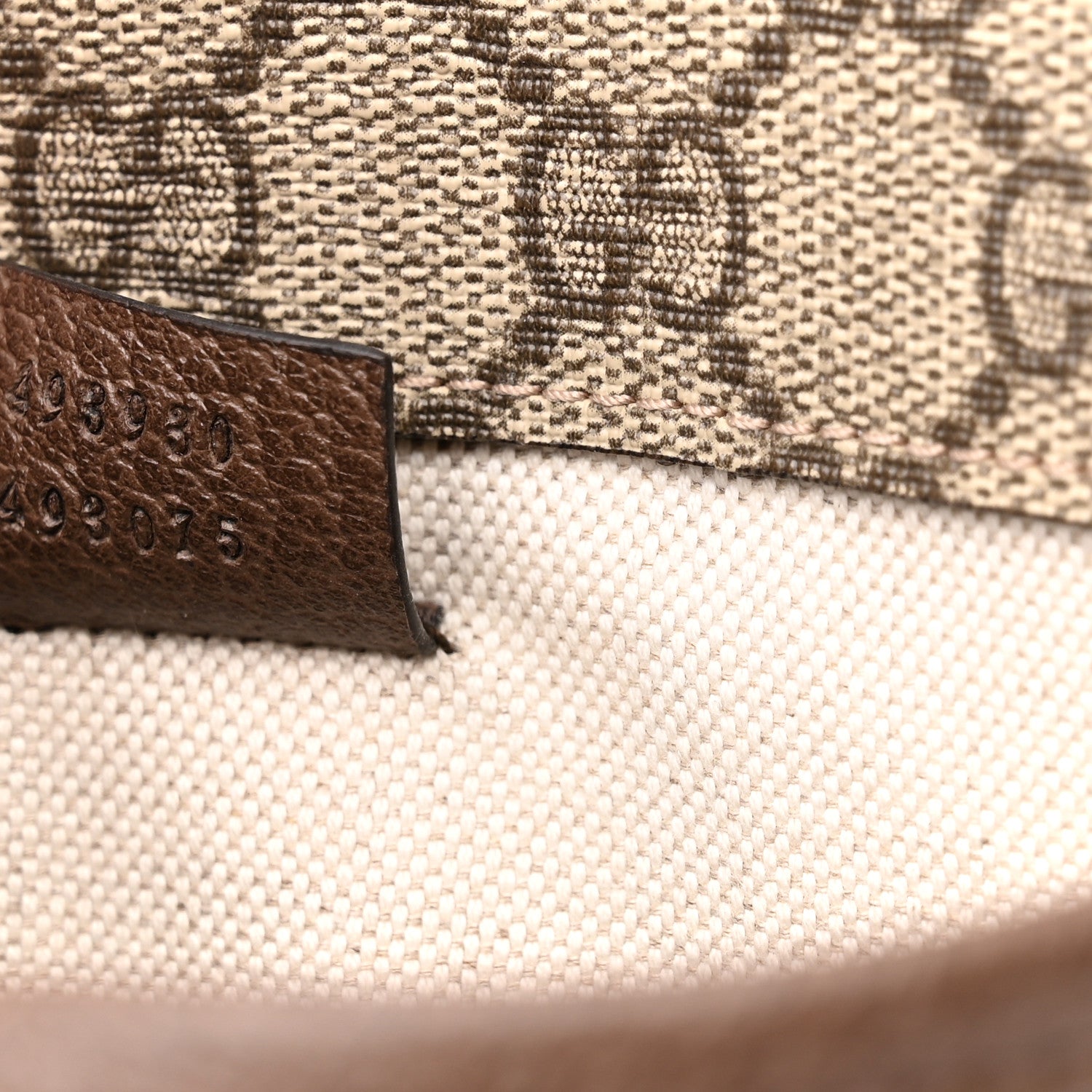 Gucci GG Supreme Monogram Neo Vintage Web Belt Bag Brown 7 of 11