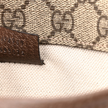 Gucci GG Supreme Monogram Neo Vintage Web Belt Bag Brown 7 of 11