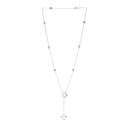 Tiffany Sterling Silver Star Lariat Necklace 3 of 4