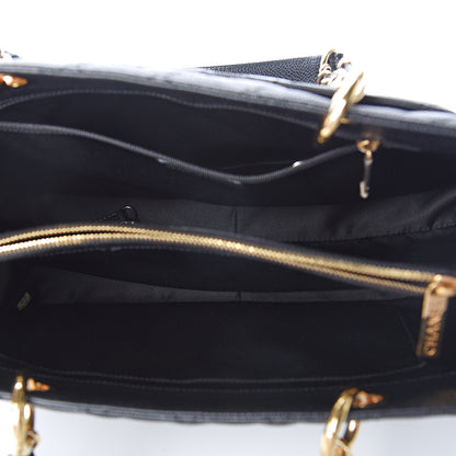 Chanel Caviar Quilted Grand Shopping Tote GST Black 4 of 9