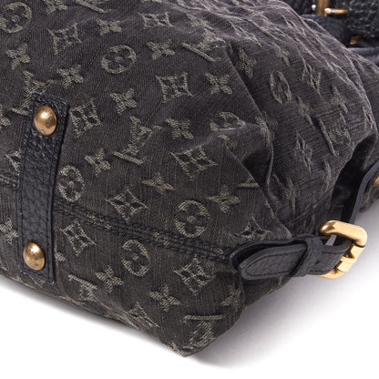 Louis Vuitton Denim Neo Cabby GM Black 5 of 8