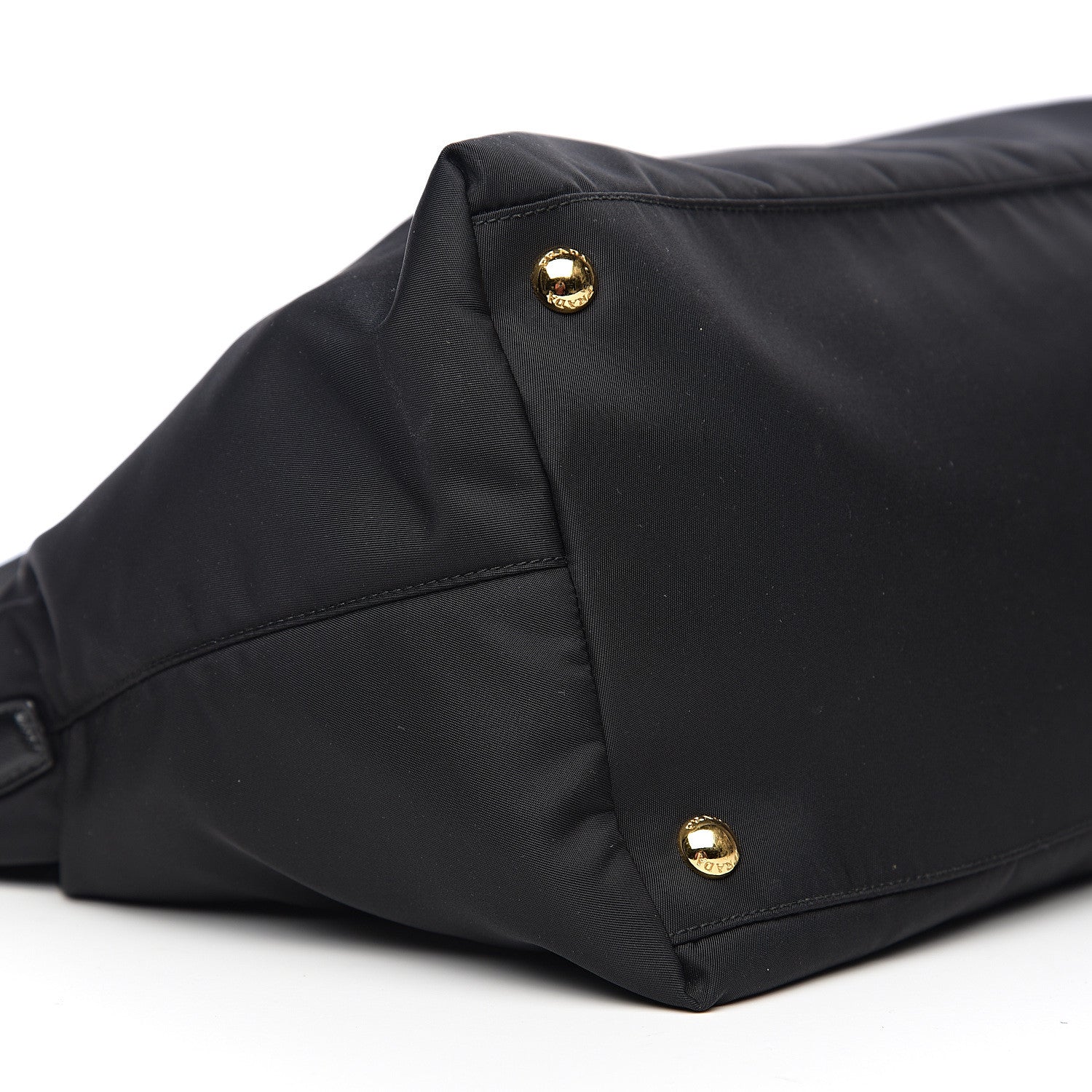 Prada Tessuto Nylon Saffiano Tote Black 7 of 8