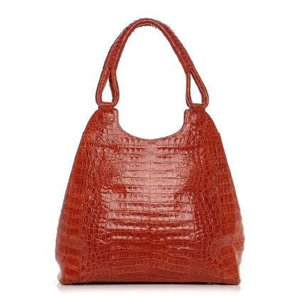 Nancy Gonzalez Crocodile Tote Orange 1 of 8