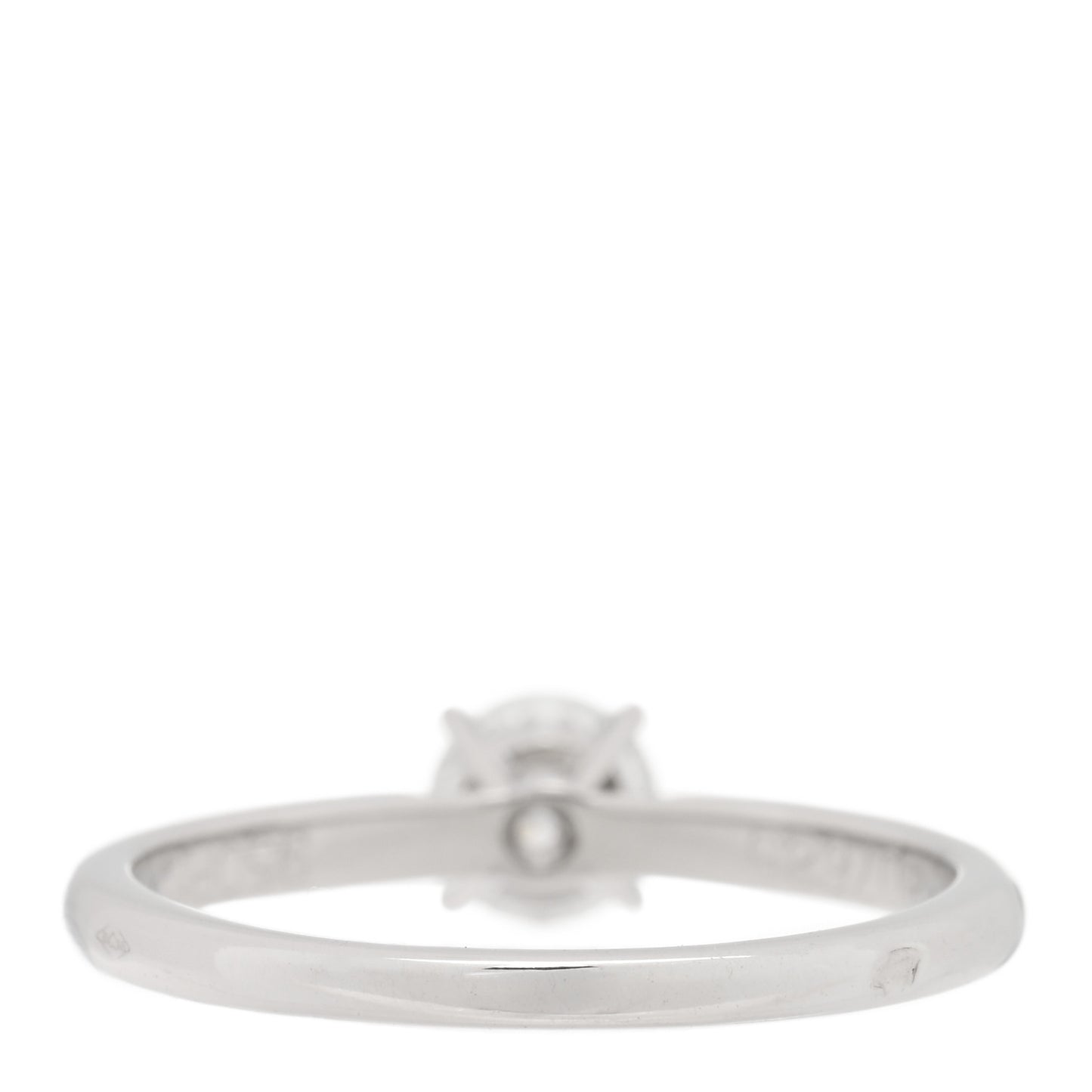 Platinum Diamond .36ct Solitaire Engagement Ring 48 4.5