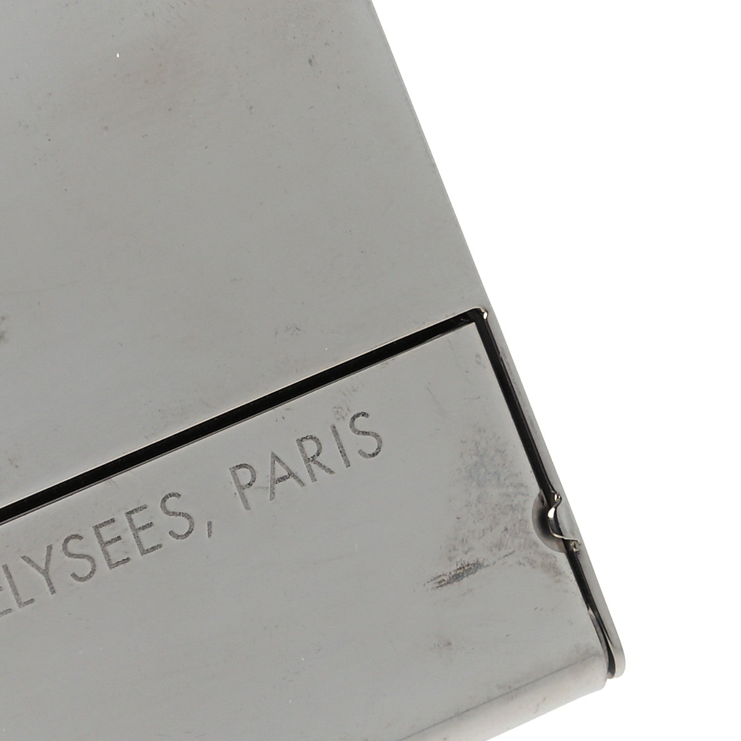 Louis Vuitton Metal Champs Elysees Card Holder Silver 7 of 7