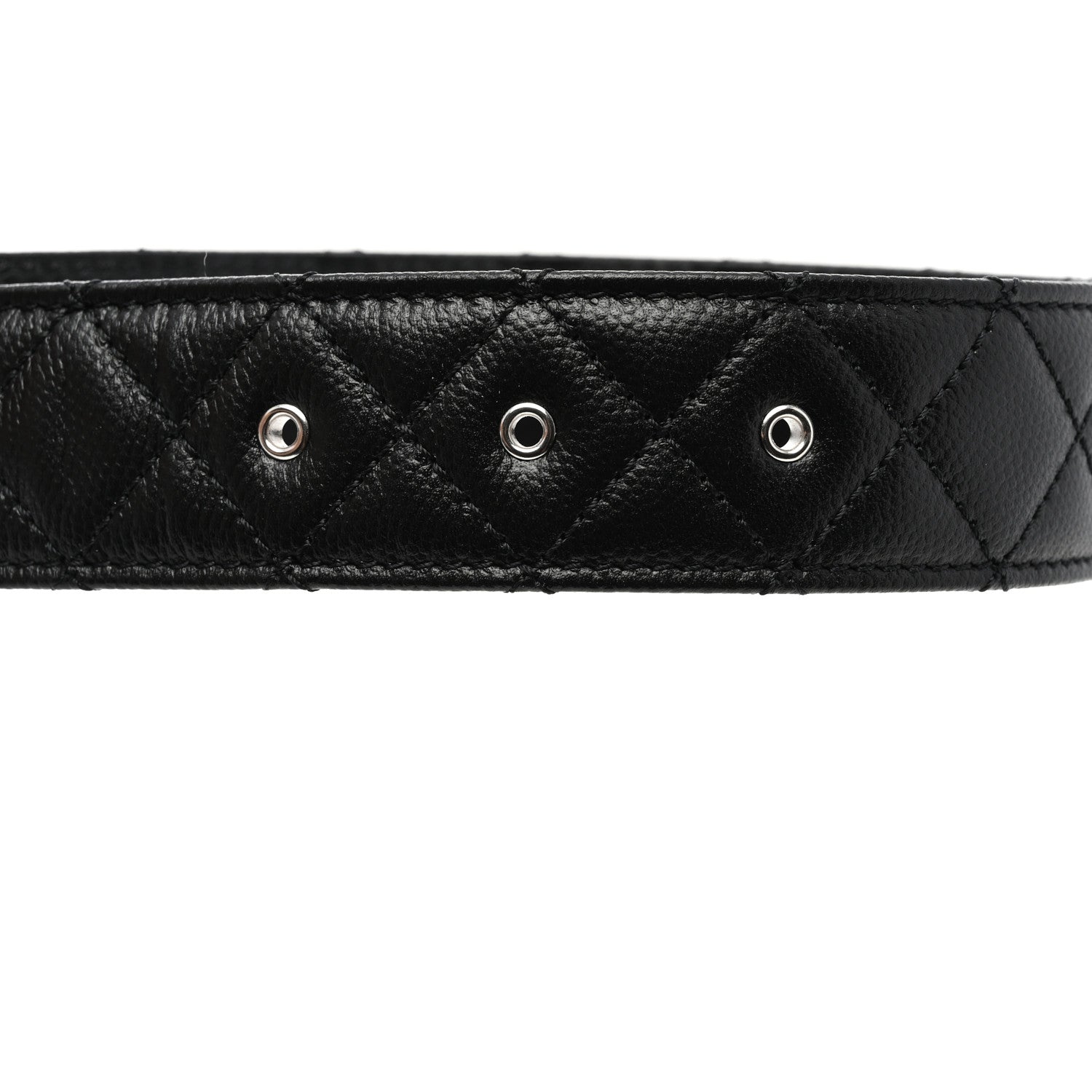 Chanel Caviar Quilted CC Chain Belt 85 34 Black 5 of 6
