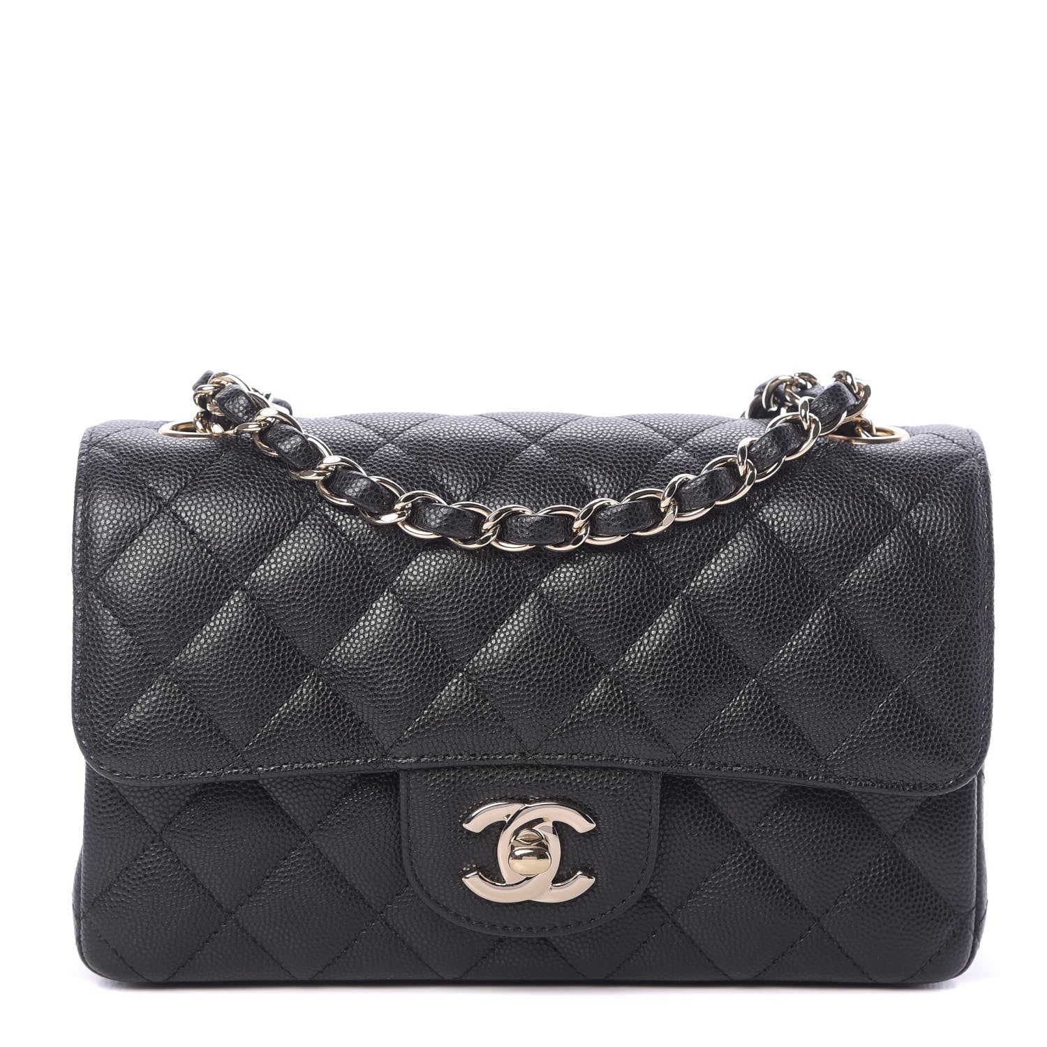 Chanel Caviar Quilted Mini Rectangular Flap Black 1 of 11