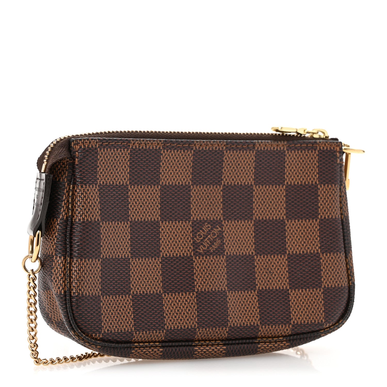 Louis Vuitton Damier Ebene Mini Pochette Accessories 3 of 8