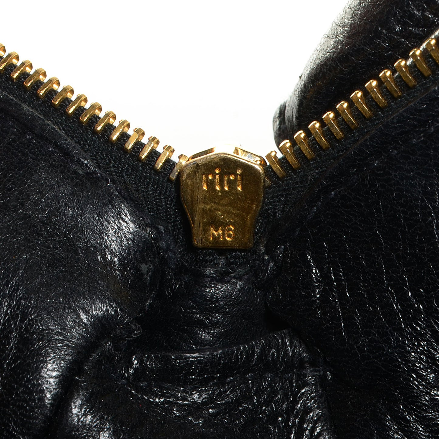Cervo Gaufre Satchel Nero Black