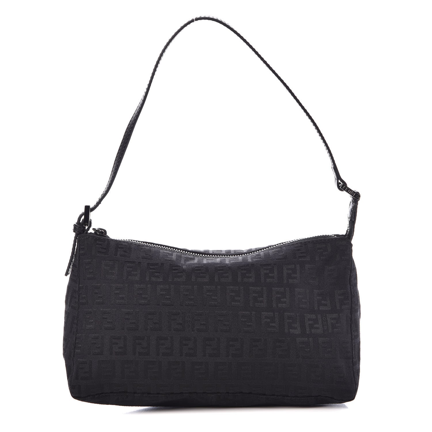 Fendi Zucchino Vitello Pochette Black 1 of 9