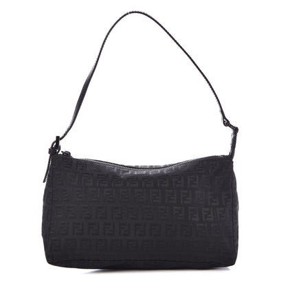 Fendi Zucchino Vitello Pochette Black 1 of 9