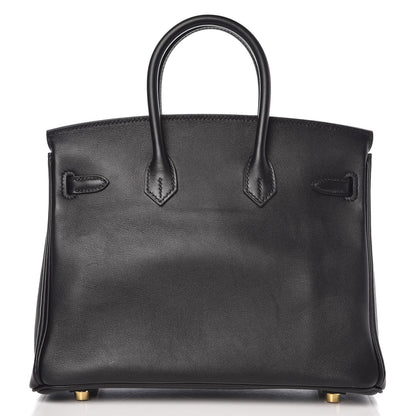 Hermes Swift Birkin 25 Black 5 of 31
