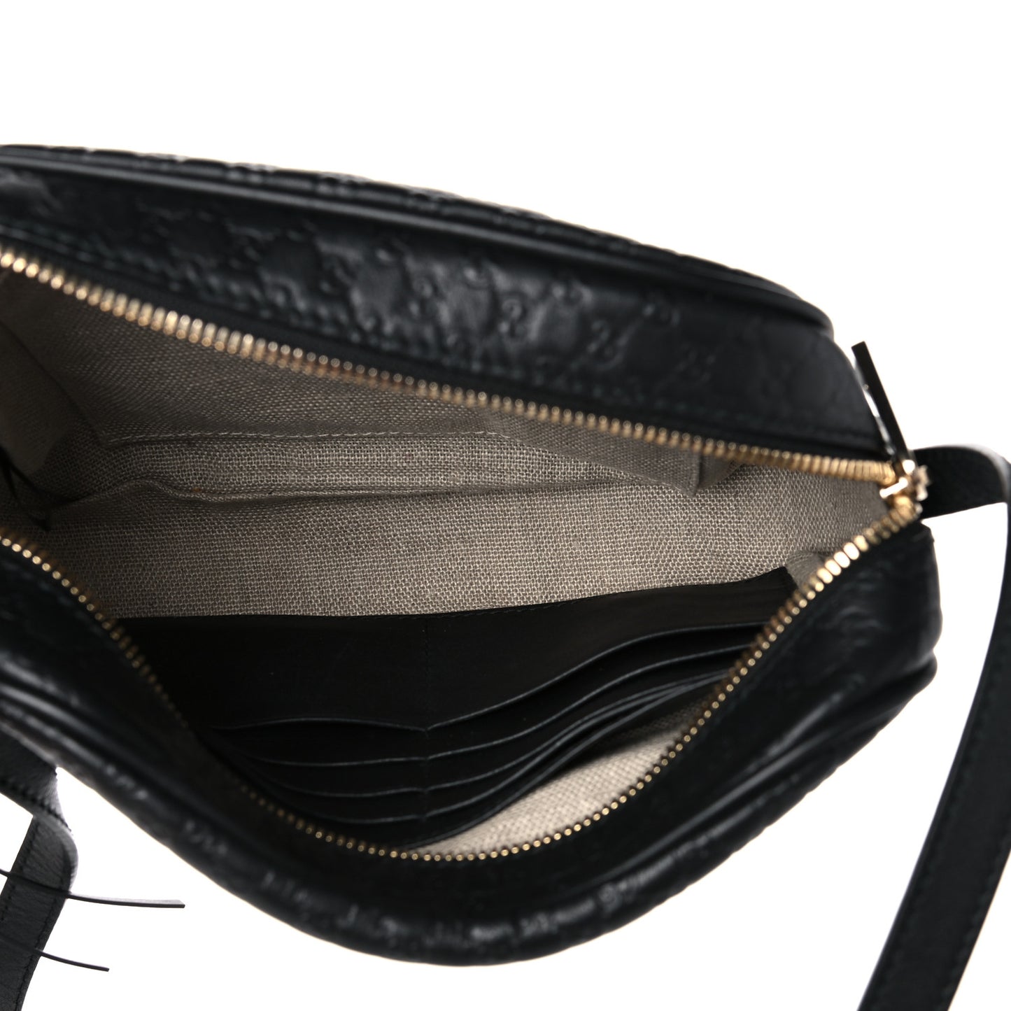 Microguccissima Mini Bree Messenger Bag Black
