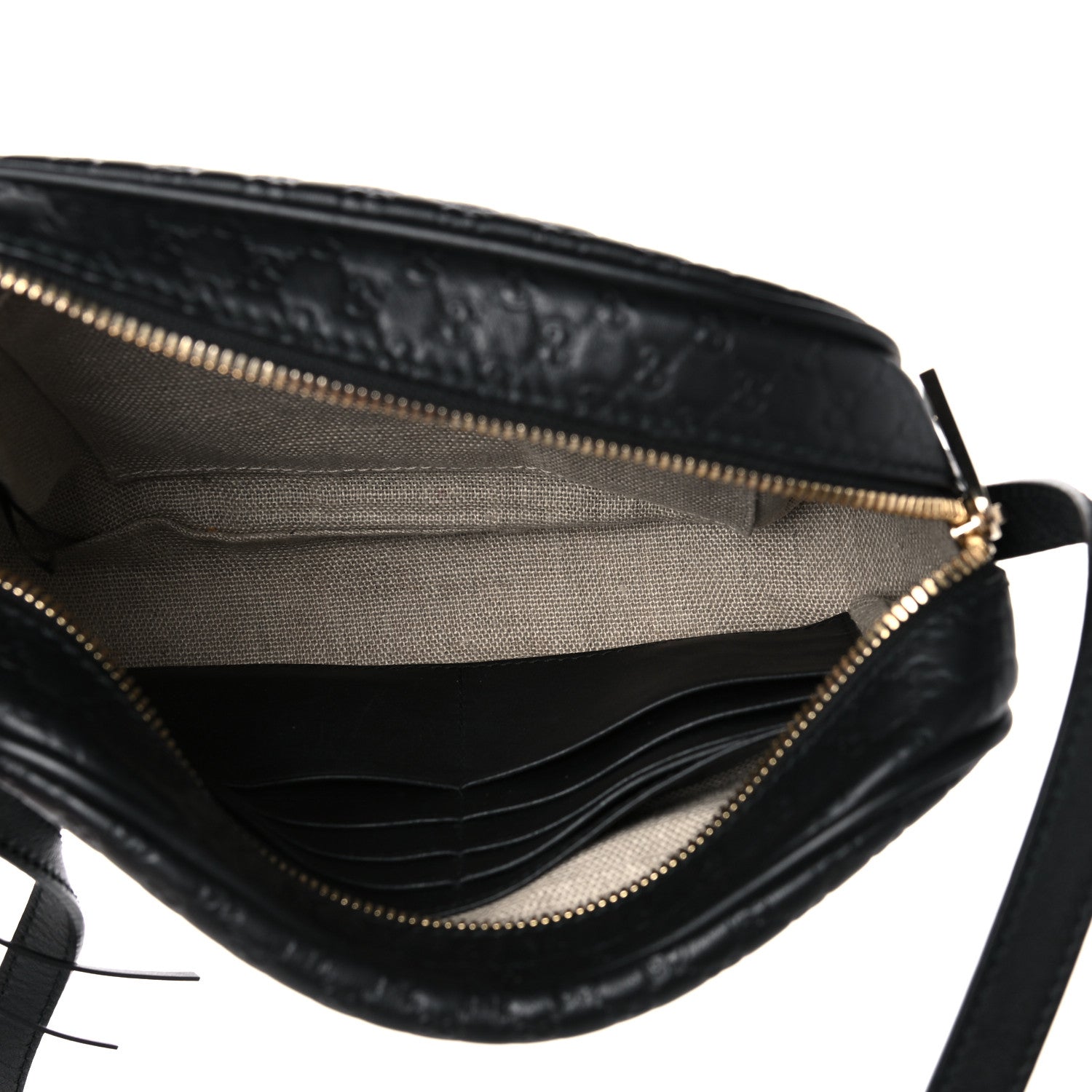 Gucci Microguccissima Mini Bree Messenger Bag Black 5 of 13