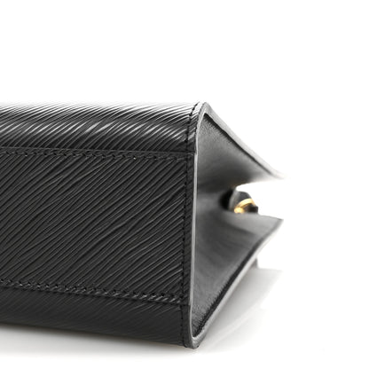 Louis Vuitton Epi Sac Plat PM Black 9 of 9