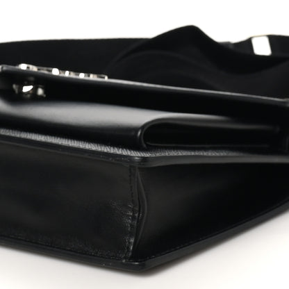 Prada Saffiano City Calf Mini Envelope Bag Black 10 of 11