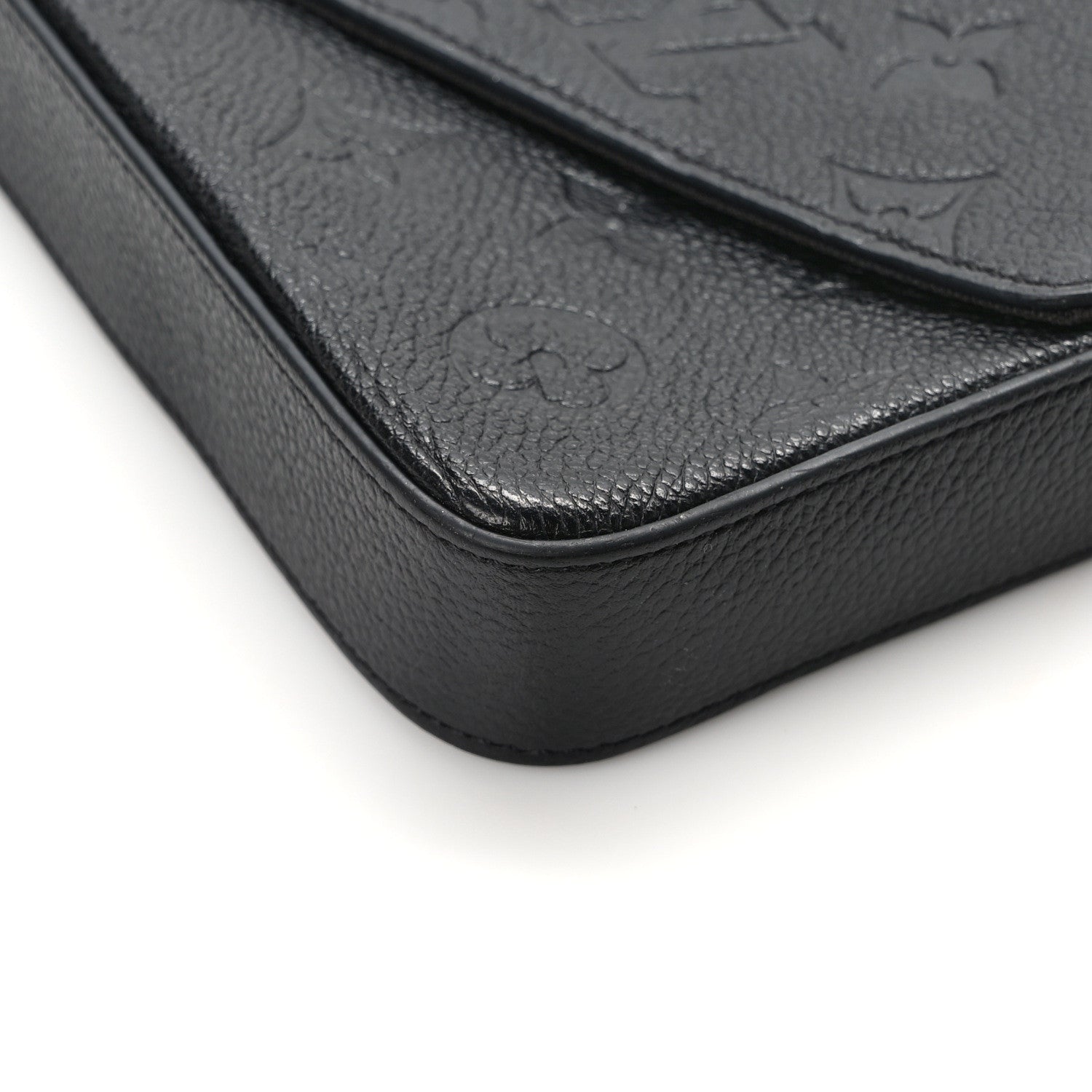 Louis Vuitton Empreinte Pochette Felicie Chain Wallet Black 11 of 11