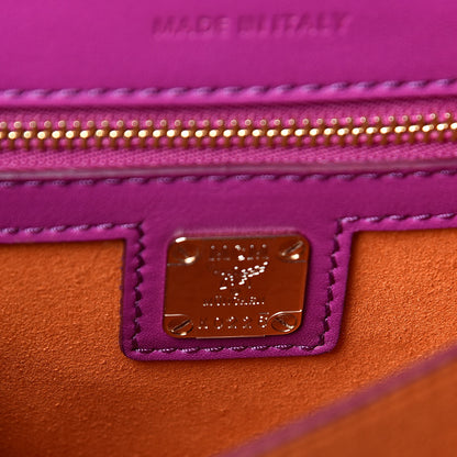 MCM Calfskin Patricia Small Crossbody Bag Viva Lila 7 of 10