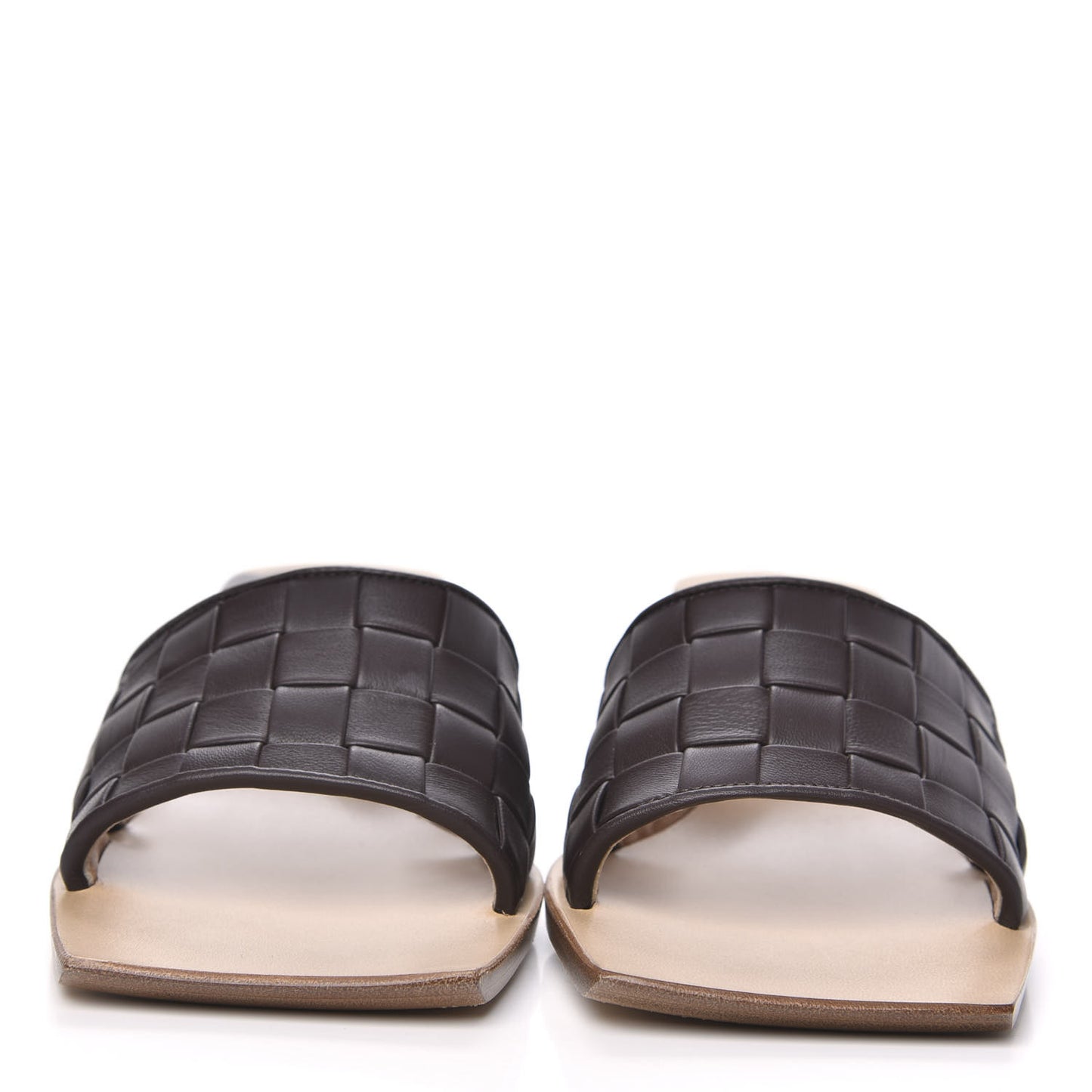 Nappa Intrecciato Heeled Sandals 37 Oxblood