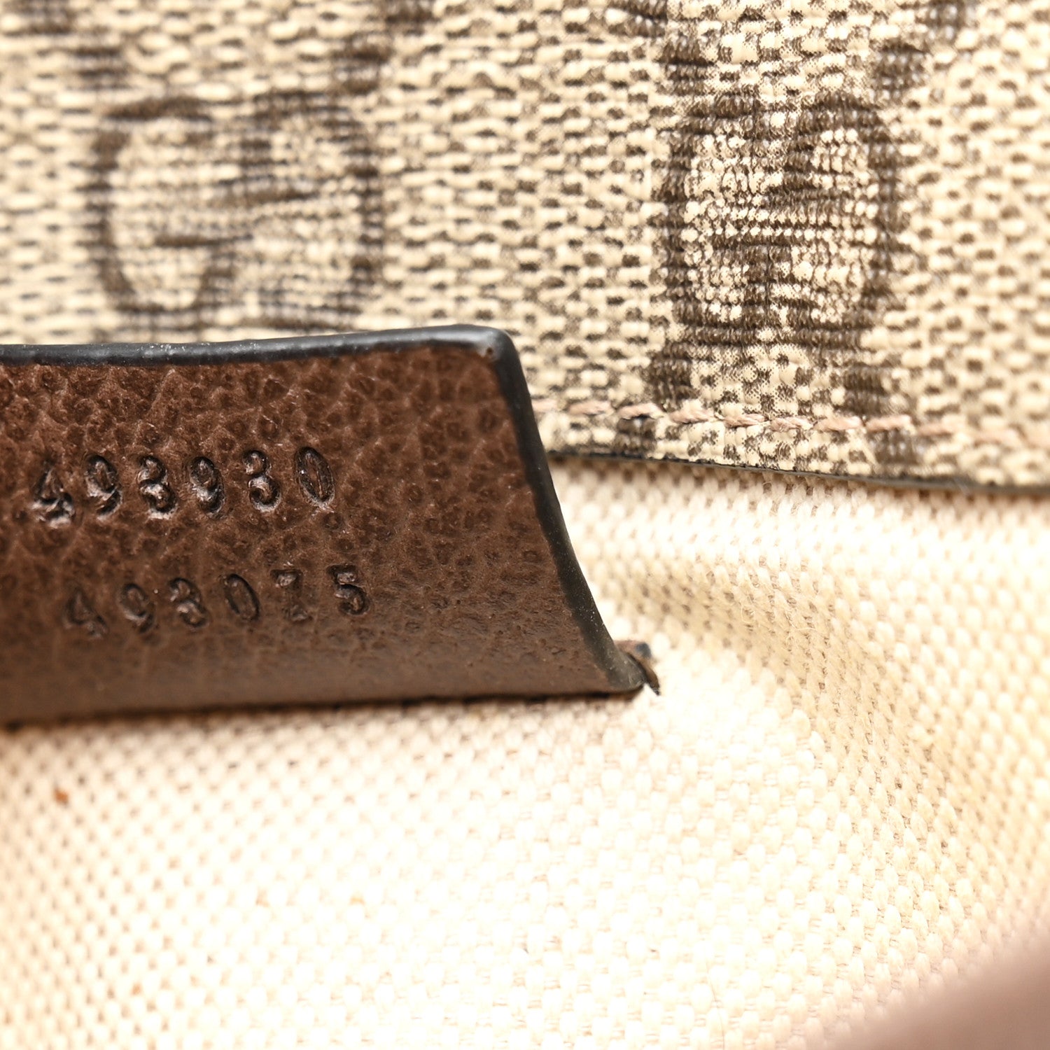 Gucci GG Supreme Monogram Neo Vintage Web Belt Bag Brown 7 of 10