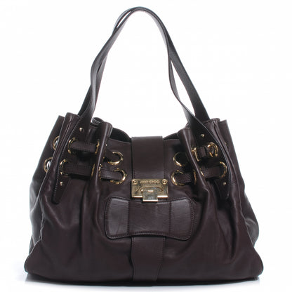Jimmy Choo Leather Ramona Brown 1 of 7