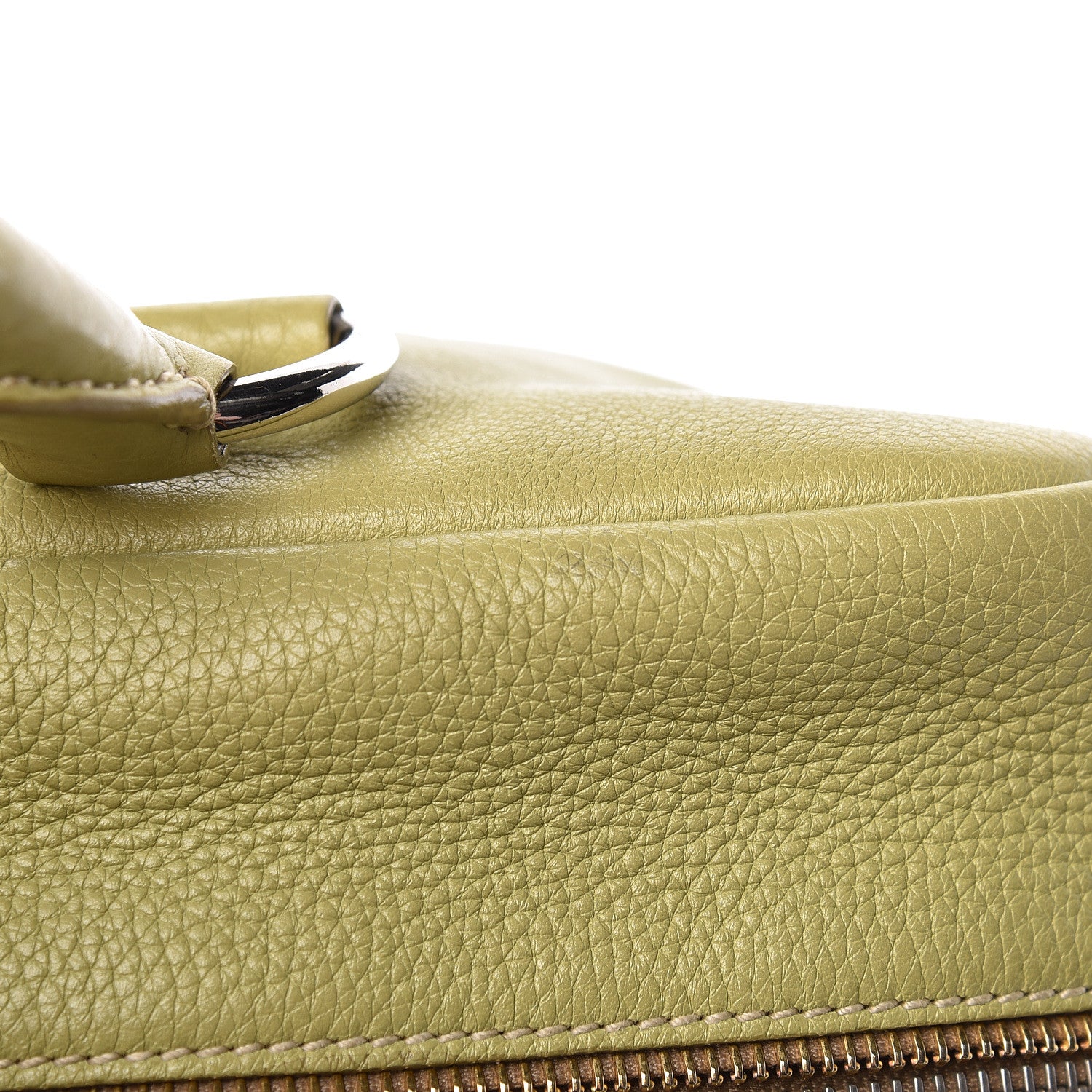 Prada Vitello Daino Satchel Cedro 15 of 15